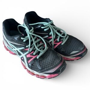 ASICS Women's Running Shoes - Black and Pink